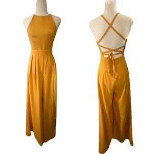 Mustard Yellow Jumpsuit